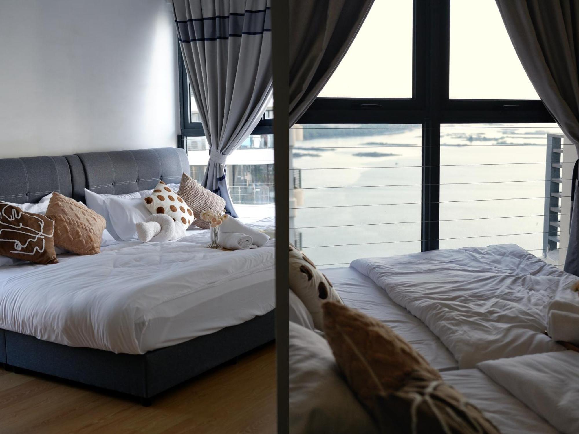 Amberside Danga Bay Sea View 3r3b 10pax Apartment